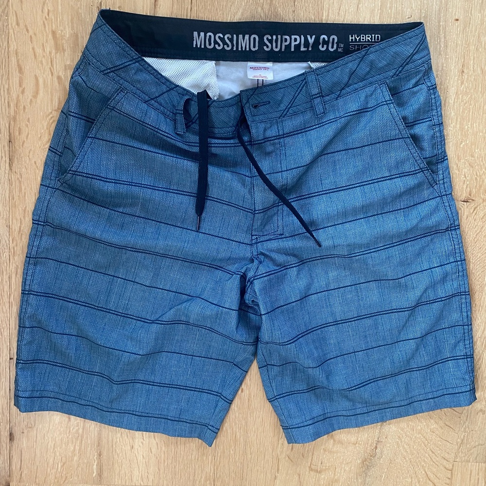Mossimo Supply Co. Blue Hybrid shorts NWOT